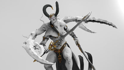 En'kari The Arch-Tempter | Legion of Excess | Resin 3D Printed | EmanG | Table Top Gaming