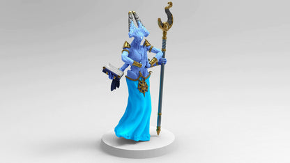 Novem Conjurer | Legion of Change | Resin 3D Printed | EmanG | Table Top Gaming