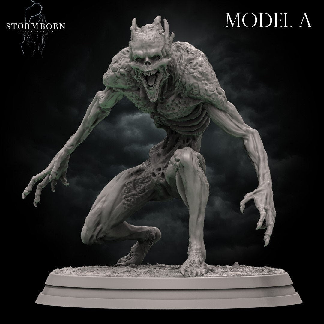 Carrion Ghouls | Three Variants | 32mm scale | Resin 3D Printed Miniature | RPG | DND | Stormborn Collectibles