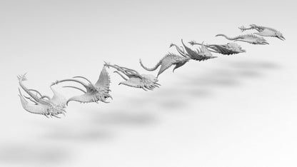Demon Rays | Several Poses | Legion of Change | Resin 3D Printed | EmanG | Table Top Gaming