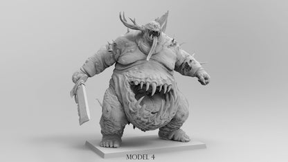 Grand Chun'gus Ones | Flesh Legion | Resin 3D Printed | EmanG | Table Top Gaming