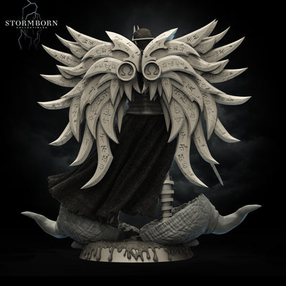 Jarek, Angelic General | Sanctified Paladin | 32mm or 75mm scale | Resin 3D Printed Miniature | RPG | DND | Stormborn Collectibles