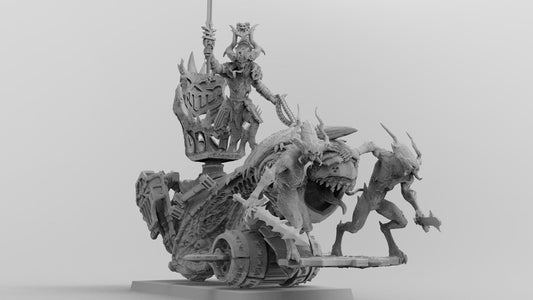 Harold of Rage (Chariot) | Legion of Blood | Resin 3D Printed | EmanG | Table Top Gaming