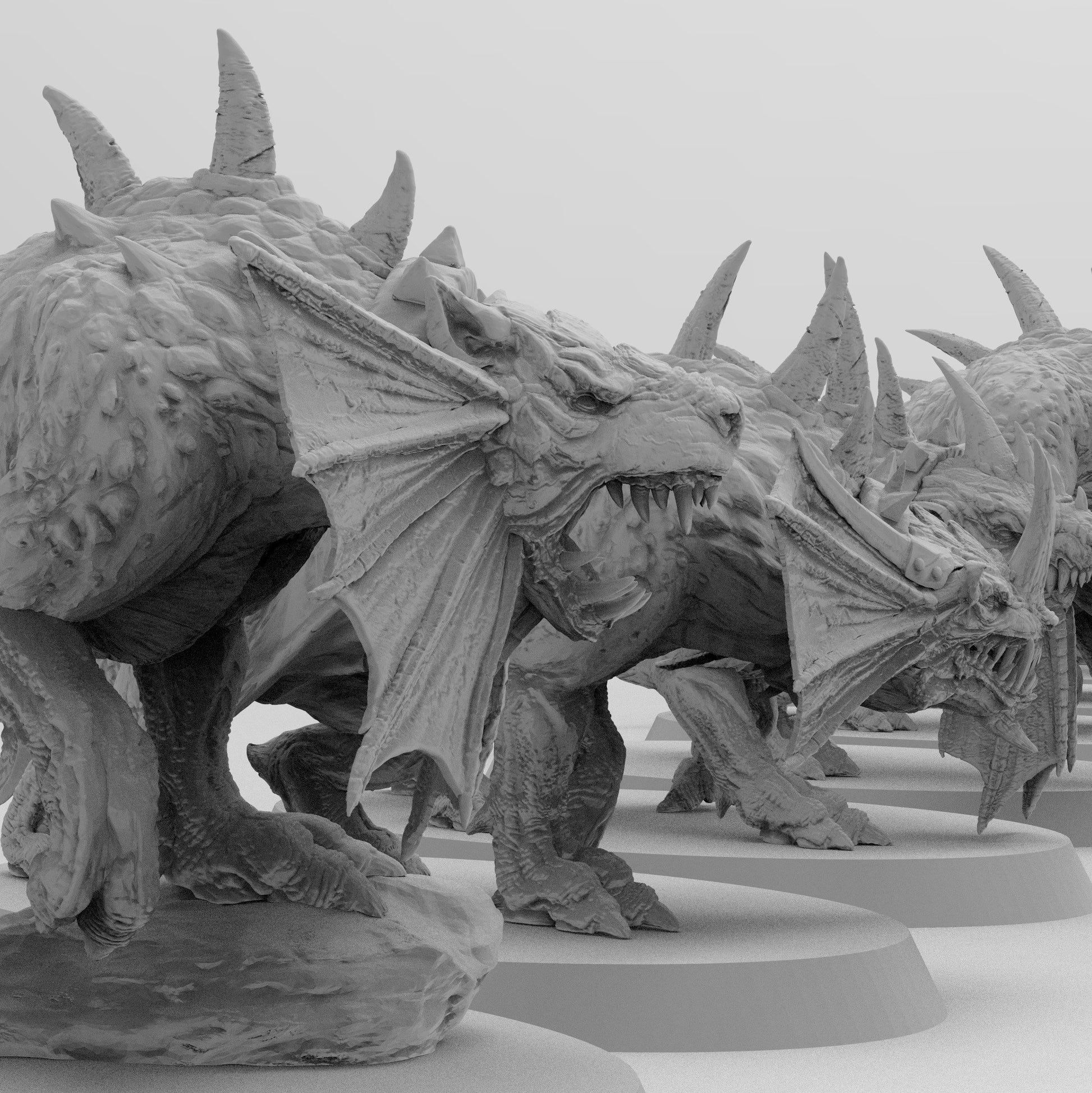 Devil Dogs | Legion of Blood | Resin 3D Printed | EmanG | Table Top Gaming