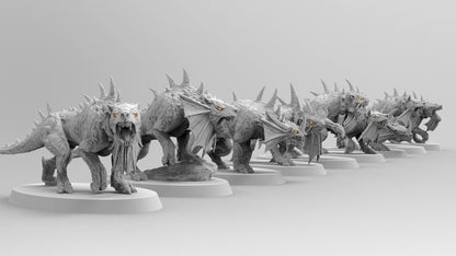 Devil Dogs | Legion of Blood | Resin 3D Printed | EmanG | Table Top Gaming