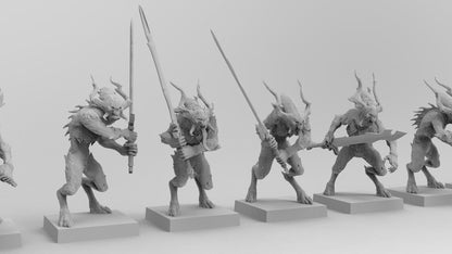 Lesser Blood Demons | Legion of Blood | Resin 3D Printed | EmanG | Table Top Gaming