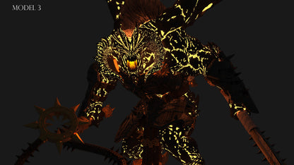 Lifequenchers | 5 Poses | Blood Legion | Resin 3D Printed | EmanG | Table Top Gaming