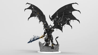 The Darkest Lord | Legion of Blood | Resin 3D Printed | EmanG | Table Top Gaming