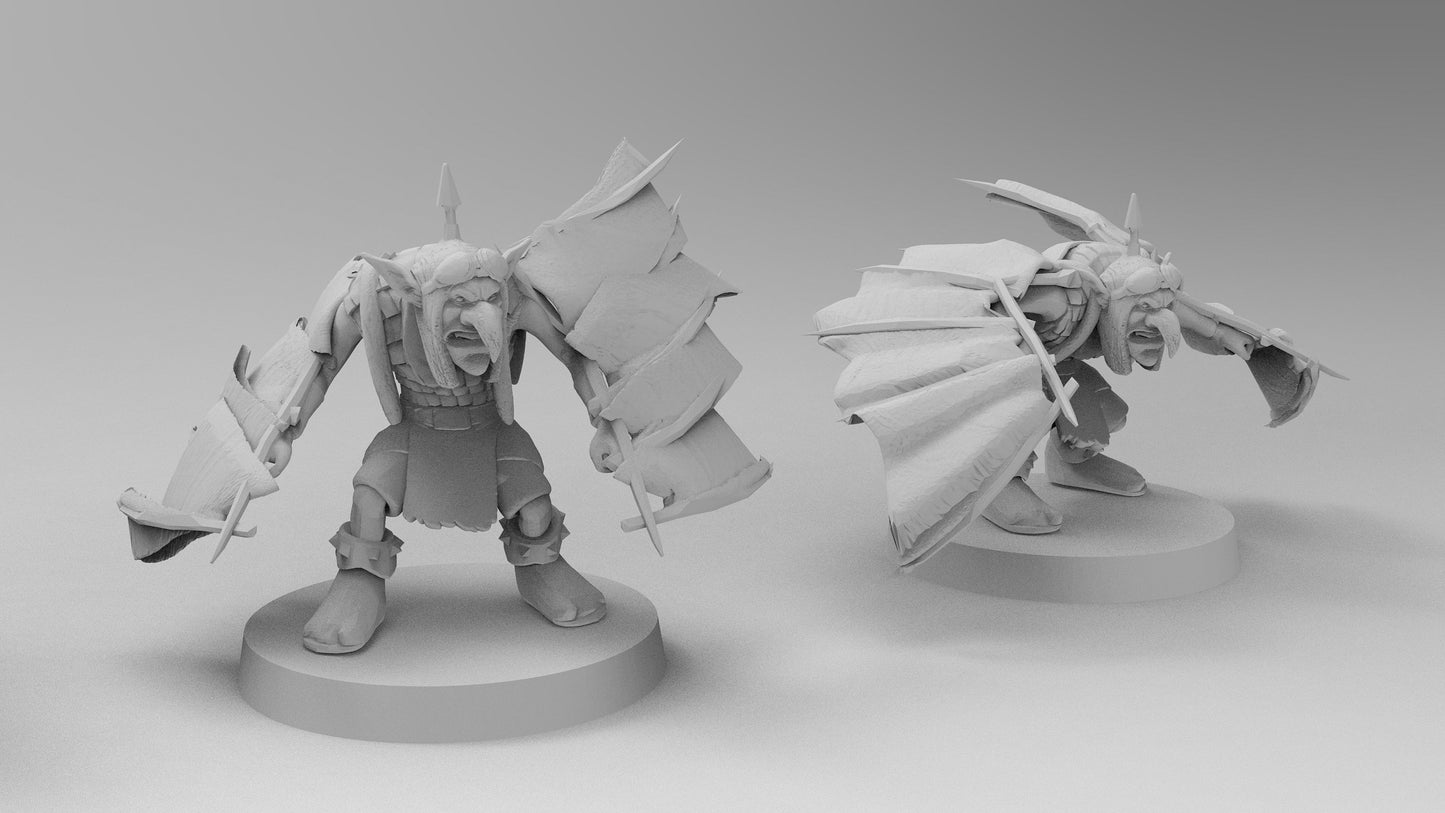 Goblin "Flying Machine" Artillery | Goblins | Resin 3D Printed Miniatures | EmanG | Table Top Gaming | RPG | D&D | Pathfinder