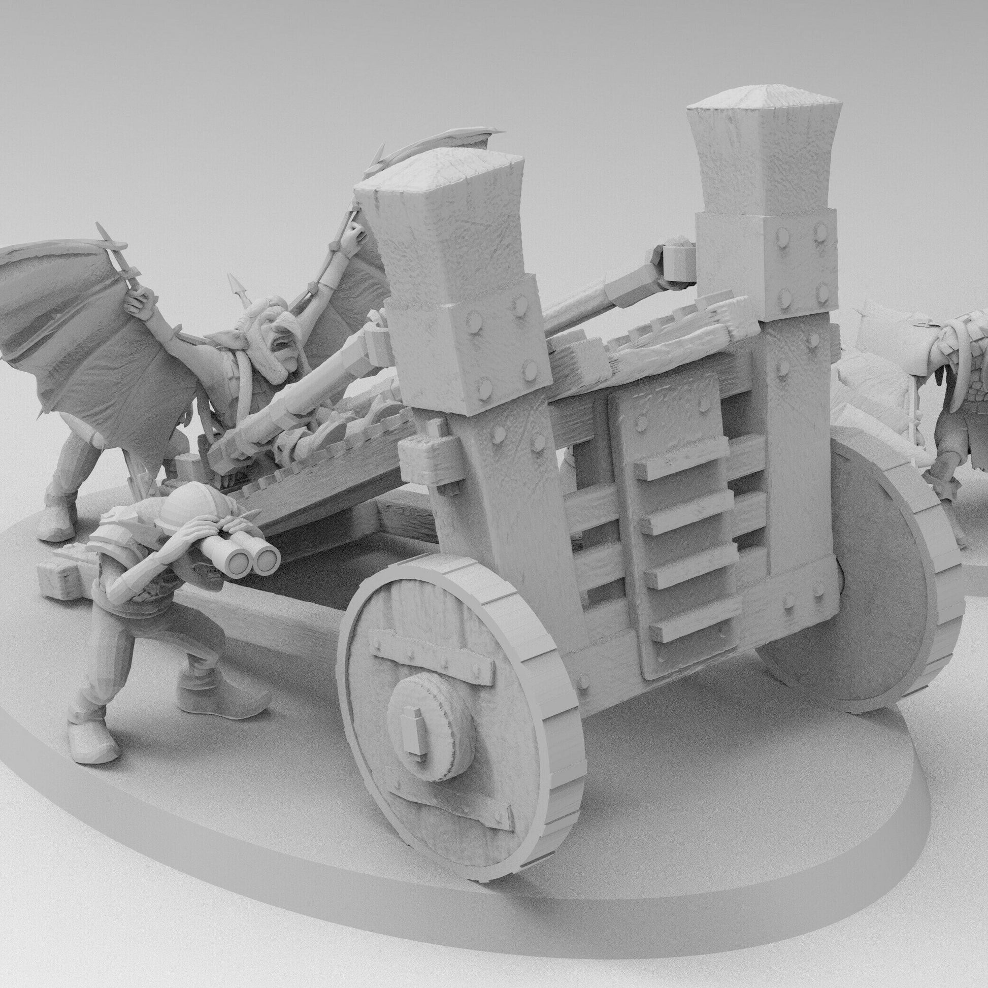 Goblin "Flying Machine" Artillery | Goblins | Resin 3D Printed Miniatures | EmanG | Table Top Gaming | RPG | D&D | Pathfinder