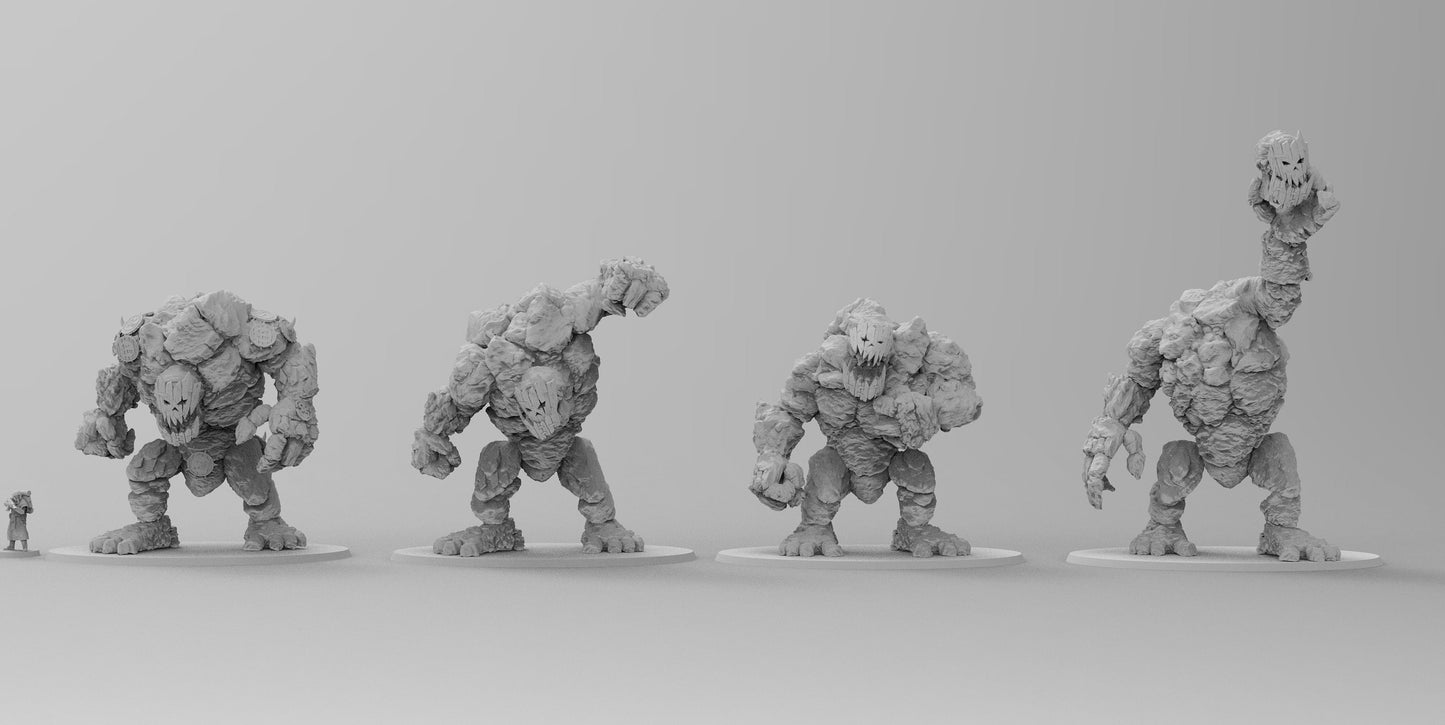 Living Rock Altar | Orcs and Goblins | Resin 3D Printed Miniatures | EmanG | Table Top Gaming | RPG | D&D | Pathfinder