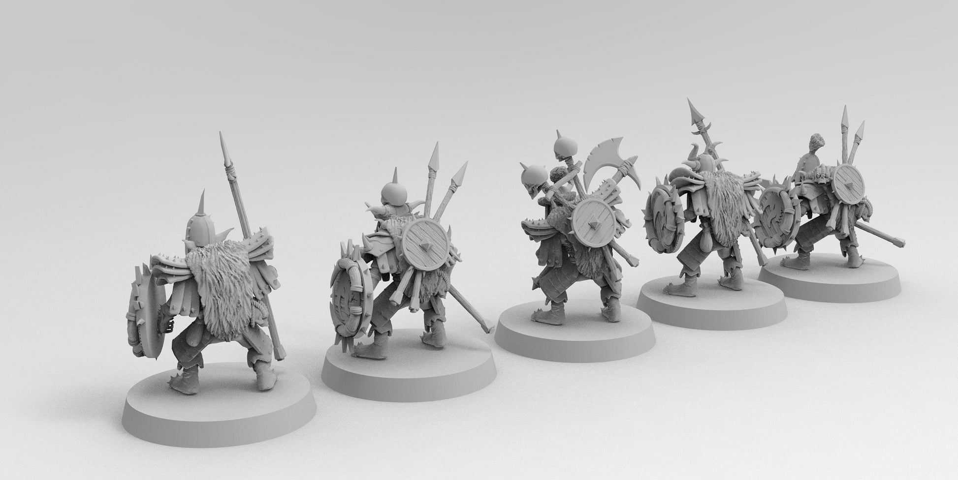 Boss Gobboz | Greenskins | Resin 3D Printed Miniatures | EmanG | Table Top Gaming | RPG | D&D | Pathfinder