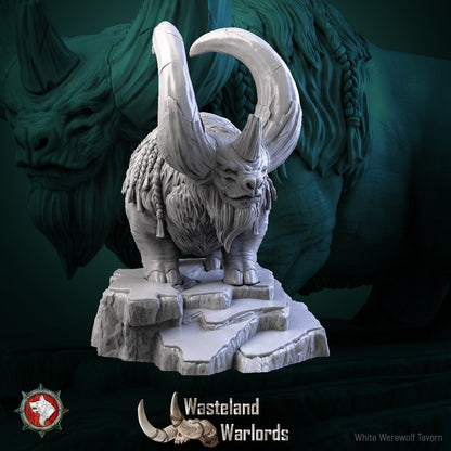 Buflon Barbarian Set | Wasteland Warlords | Resin 3D Printed Miniature | White Werewolf Tavern