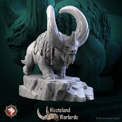 Buflon Barbarian Set | Wasteland Warlords | Resin 3D Printed Miniature | White Werewolf Tavern