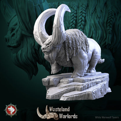 Buflon Barbarian Set | Wasteland Warlords | Resin 3D Printed Miniature | White Werewolf Tavern
