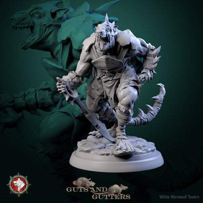 Mutant Rats Set | Guts And Gutters | Resin 3D Printed Miniature | White Werewolf Tavern | RPG | D&D | DnD