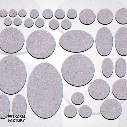 Textured Plain (Fine) Bases (Round)