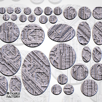Xeno Tech Bases (Round)