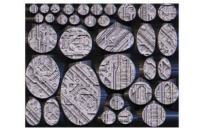 Xeno Tech Bases (Round)