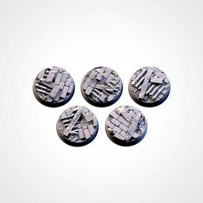 Ruined Factory Bases (Round)