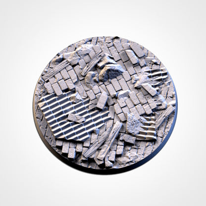 Ruined Factory Bases (Round)