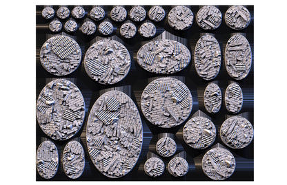Ruined Factory Bases (Round)