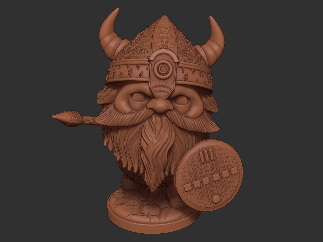 Chibi Odin | Nordic Gods | Multiple Scales | Resin 3D Printed Miniature | Limelight Miniatures