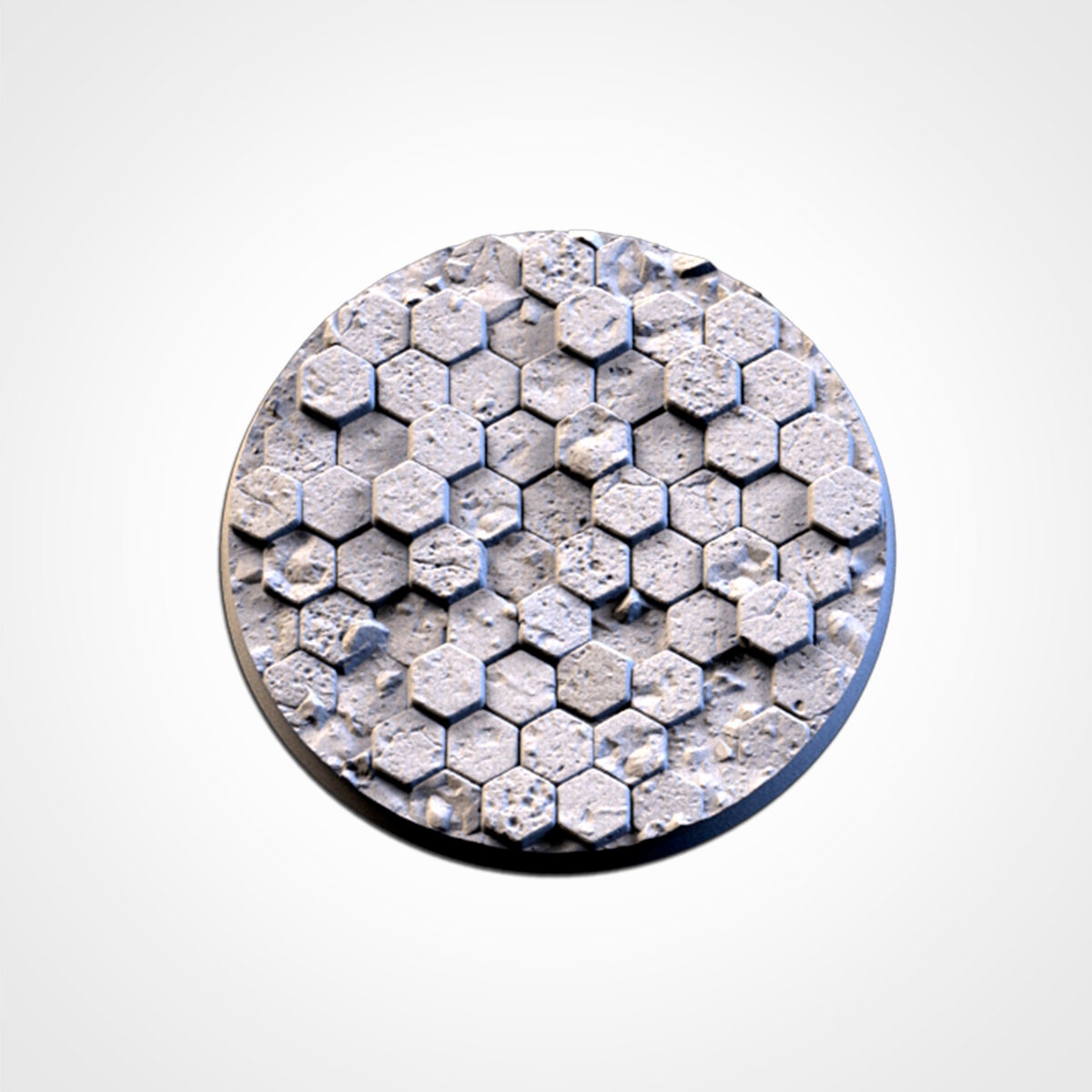 Basaltic Hex Bases (Round) | 8K Resin | Txarli Factory