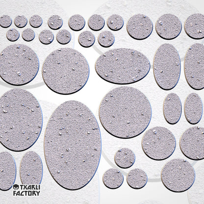 Textured Plain (Medium) Bases (Round)