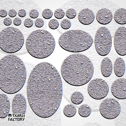 Textured Plain (Heavy) Bases (Round)