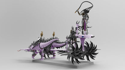 Chariot of Excess | Legion of Excess | Resin 3D Printed | EmanG | Table Top Gaming