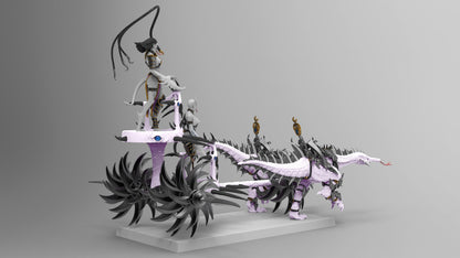 Chariot of Excess | Legion of Excess | Resin 3D Printed | EmanG | Table Top Gaming