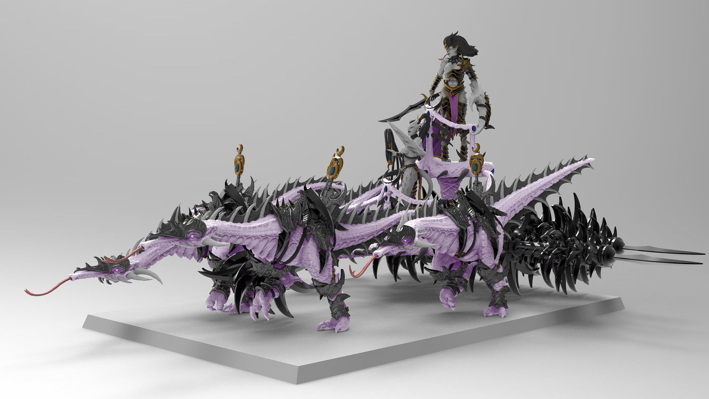 Extreme Chariot of Ecstatic Excess | Legion of Excess | Resin 3D Printed | EmanG | Table Top Gaming