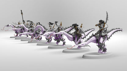 Excessive Cavalry | Legions of Excess | Resin 3D Printed Miniatures | EmanG | Table Top Gaming | RPG | D&D | Pathfinder