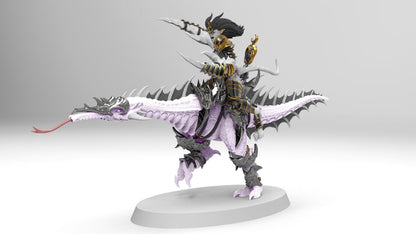 Mounted Harold of Excess | Legion of Excess | Resin 3D Printed | EmanG | Table Top Gaming