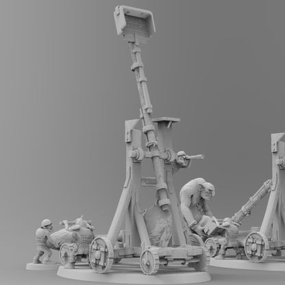 Goblin Catapult | Goblins | Resin 3D Printed Miniatures | EmanG | Table Top Gaming | RPG | D&D | Pathfinder