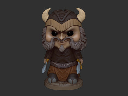 Chibi Loki | Nordic Gods | Multiple Scales | Resin 3D Printed Miniature | Limelight Miniatures