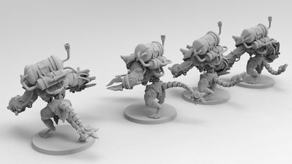 Chaotic Ratmen Ogre Abomination | Ratmen | Resin 3D Printed Miniature | RPG | D&D | DnD| EmanG |