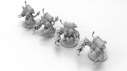 Chaotic Ratmen Ogre Abomination | Ratmen | Resin 3D Printed Miniature | RPG | D&D | DnD| EmanG |