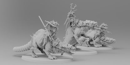Expert Experimenter on Horrible Rat Mother | Ratmen Resin 3D Printed Miniature | RPG | D&D | DnD| EmanG |