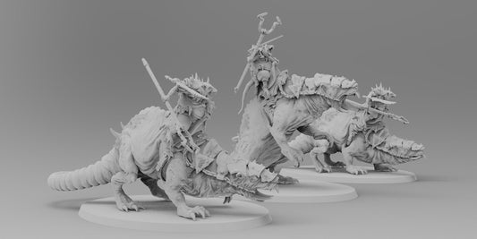 Expert Experimenter on Horrible Rat Mother | Ratmen Resin 3D Printed Miniature | Warhammer Proxy | RPG | D&D | DnD| EmanG |