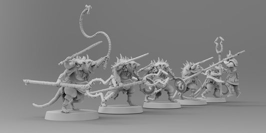 Expert Experimenter | Ratmen Resin 3D Printed Miniature | Warhammer Proxy | RPG | D&D | DnD| EmanG |