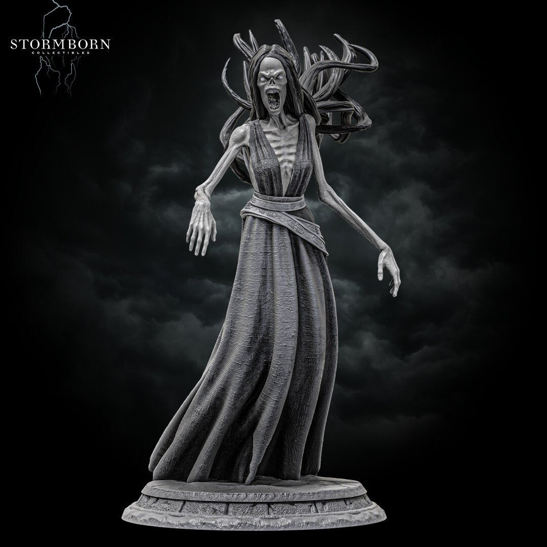 Cursed Banshee | Large Monster | Multiple Scales | Resin 3D Printed Miniature | RPG | DND | Stormborn Collectibles