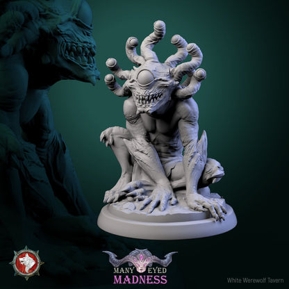 Morhpeyes Set | Many Eyed Madness | Resin 3D Printed Miniature | White Werewolf Tavern | RPG | D&D | DnD