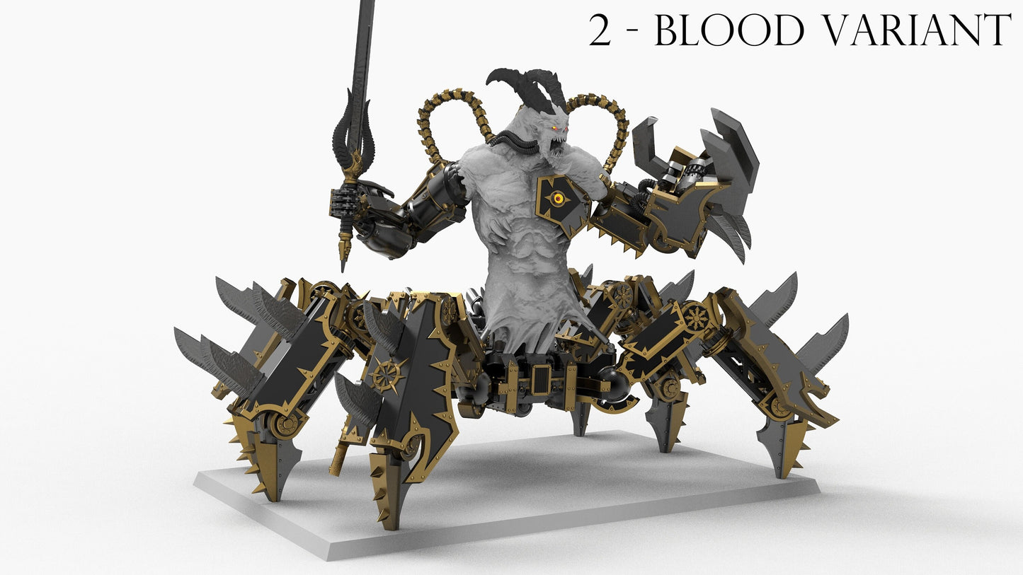 Medieval Cyberdemon of Blood - Five Variants | Legion of Rage | Resin 3D Printed | EmanG | Table Top Gaming