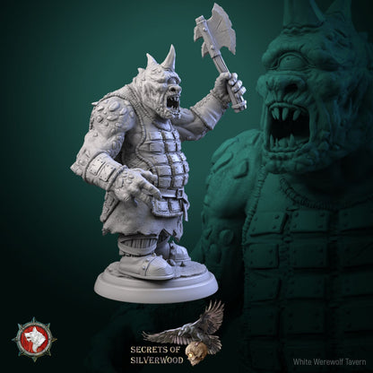 Gunts Set | Six Poses | Secrets of Silverwood | Resin 3D Printed Miniature | White Werewolf Tavern | RPG | D&D | DnD