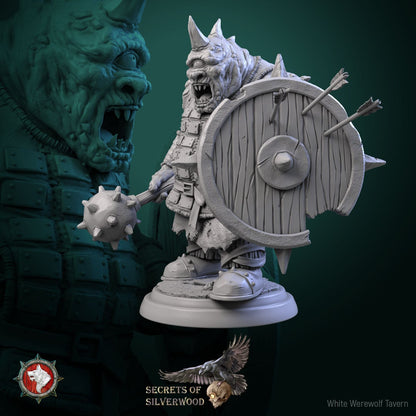 Gunts Set | Six Poses | Secrets of Silverwood | Resin 3D Printed Miniature | White Werewolf Tavern | RPG | D&D | DnD