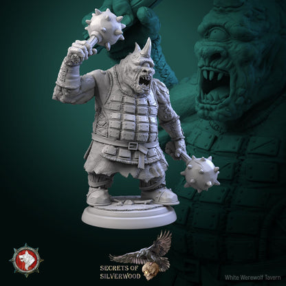 Gunts Set | Six Poses | Secrets of Silverwood | Resin 3D Printed Miniature | White Werewolf Tavern | RPG | D&D | DnD