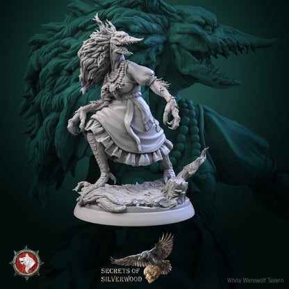 Kikimora Set | Six Poses | Secrets of Silverwood | Resin 3D Printed Miniature | White Werewolf Tavern | RPG | D&D | DnD