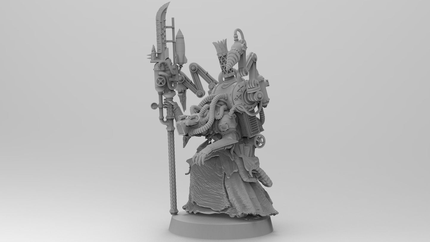 Adeptus-Rodenticus | Ratmen Resin 3D Printed Miniature | Warhammer Proxy | RPG | D&D | DnD| EmanG |